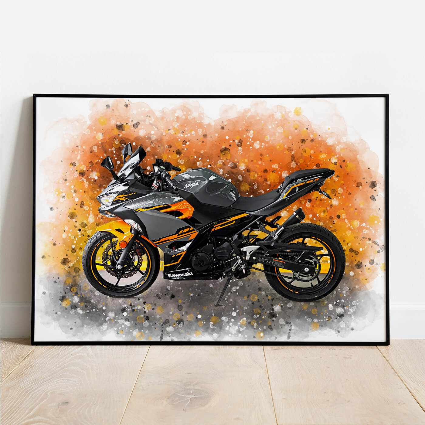 Eigenes Motorrad als Bild