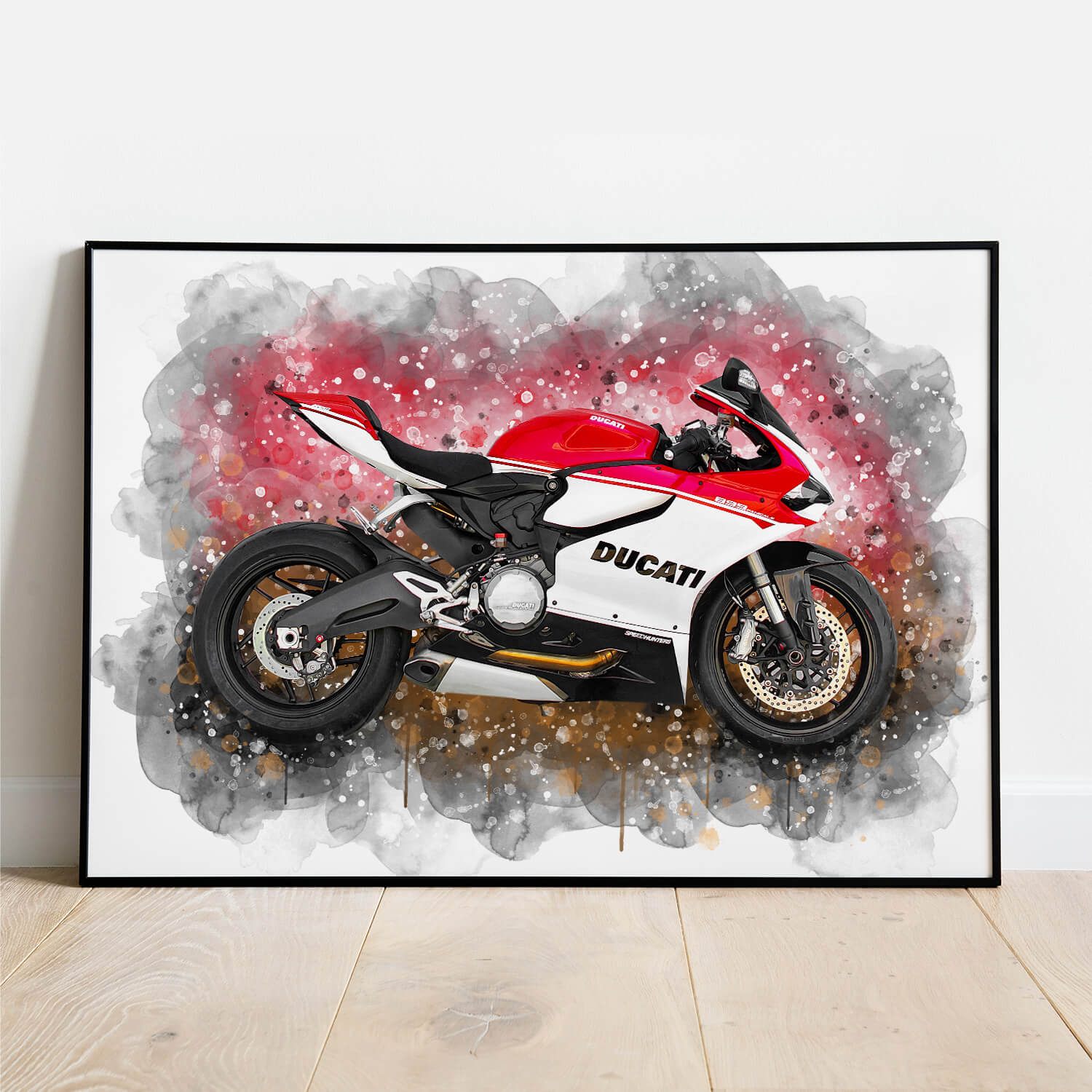 Eigenes Motorrad Personalisiertes Bild