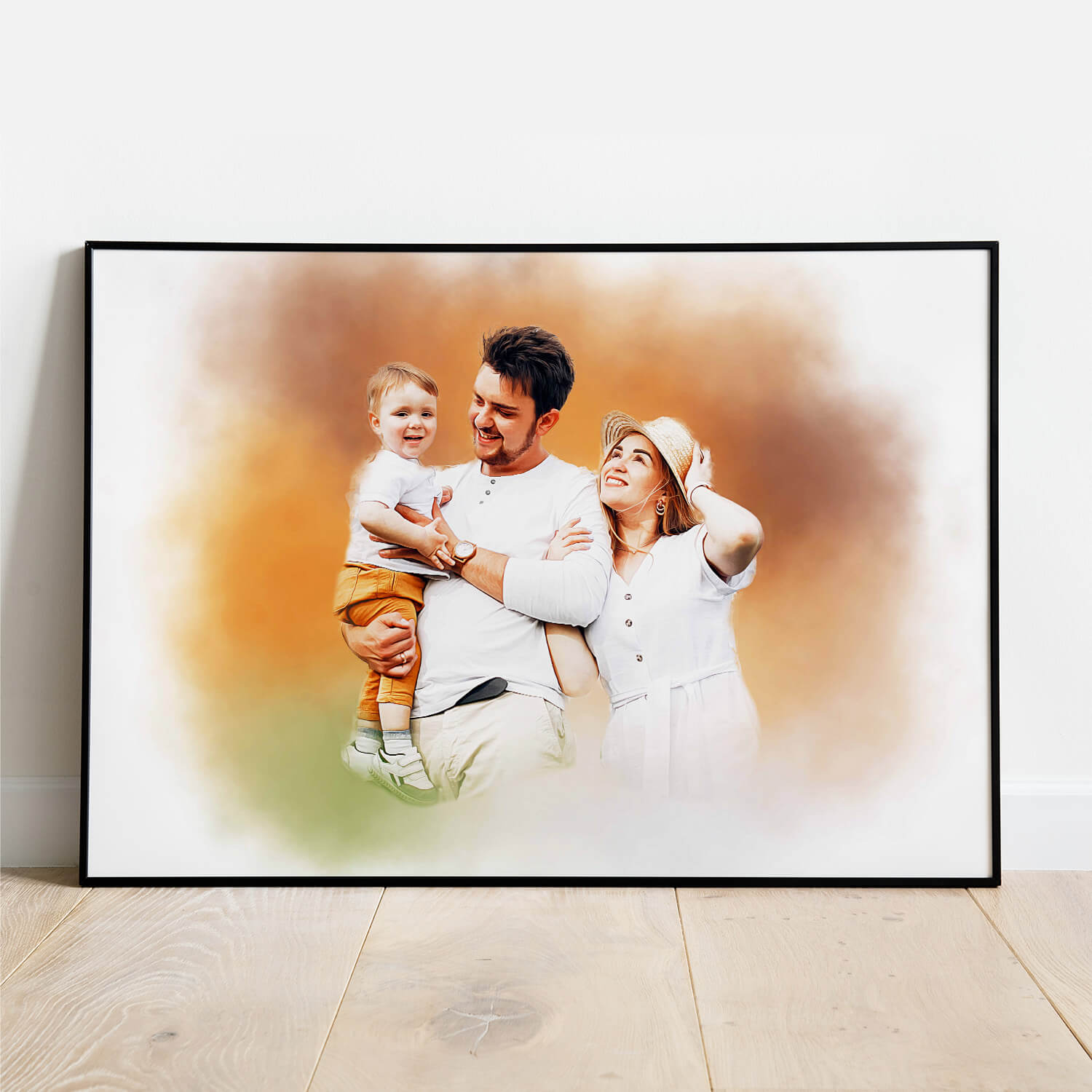 familienbild als portrait