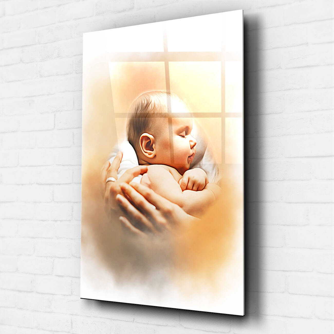 Personalisiertes Paar Portrait Acrylglas